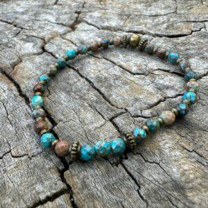 Bransoletka z Niebieskiego Jaspisu