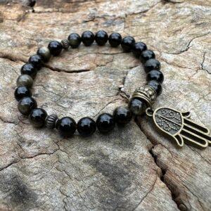 Bransoletka z Obsydianu