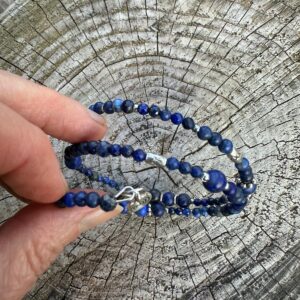 Bransoletka z lapis lazuli