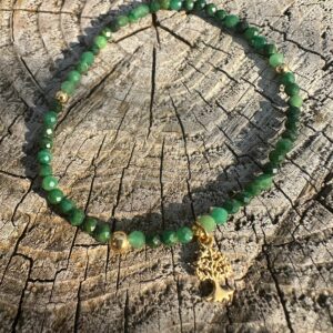 Bransoletka ze szmaragdu