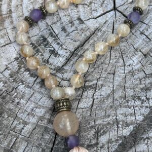 Mala z cytrynu i ametystu