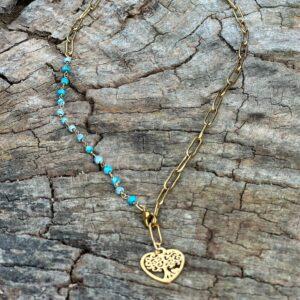 Naszyjnik z magnezytu